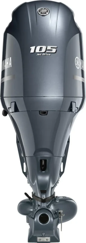 Yamaha F150JC Jet Drive - Gray | 25-Inch Shaft | Mechanical Control | Electric Start | Power Trim & Tilt